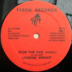 Lonzine Wright - Stop The Taxi