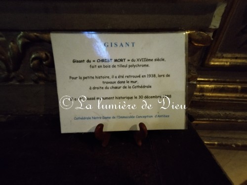 Antibes, la cathédrale Notre-Dame de l'Immaculée Conception