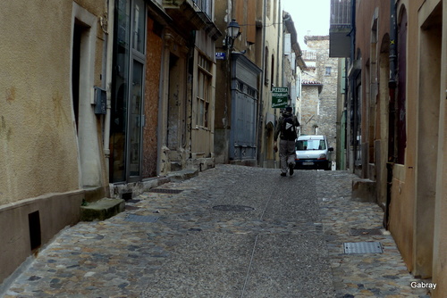 Aubenas : rues et église ... n 2