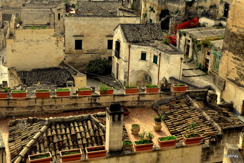 Italie : Matera et ses maisons troglodytes ...