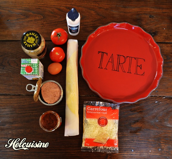 Tarte thon tomate