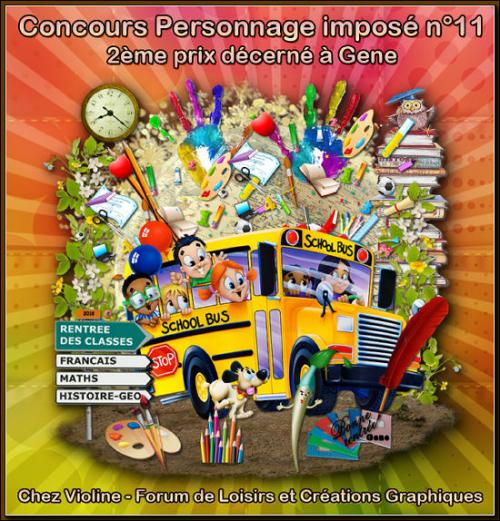 Concours personnage chez violine