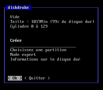 Créer une partition sur /dev/sdb et la formater en ext4