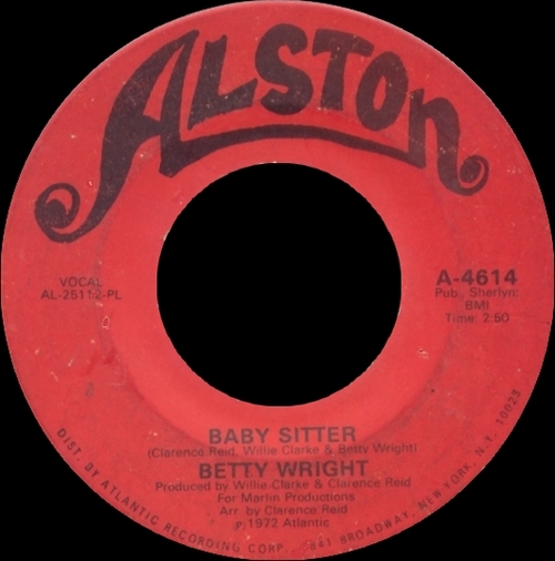 Betty Wright : Album " I Love The Way You Love " Alston Records SD 33-388 [ US ]