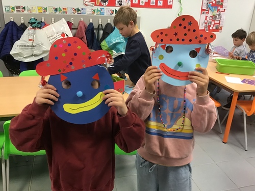 Nos masques du carnaval