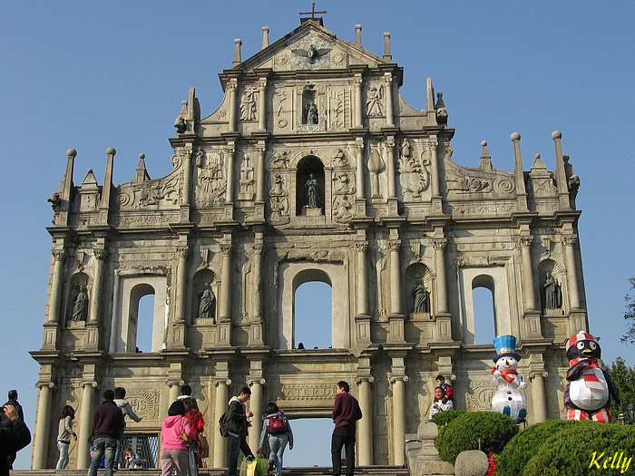 Macao: Ruines eglise Saint Paul