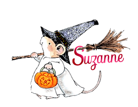 642 - Le sorcier, petite souris, Halloween, signature, gif animé