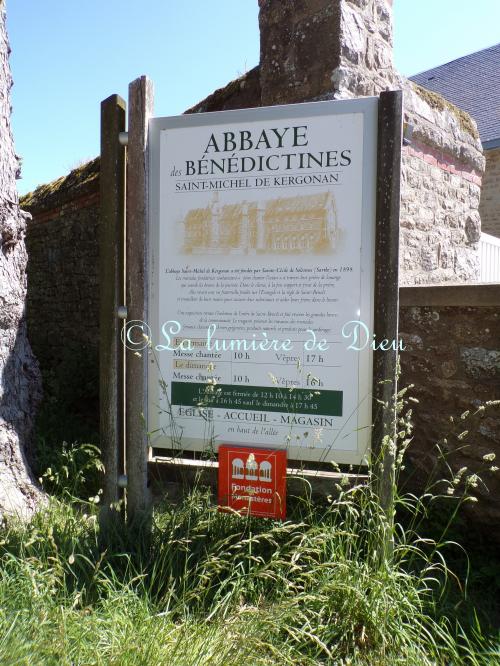 Plouharnel, l'abbaye Saint Michel de Kergonan