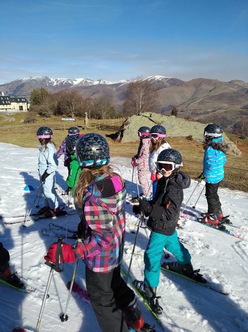 SKi 3ème journée, après-midi ski et luge