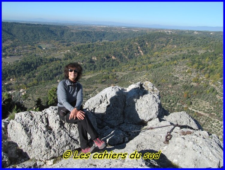 Moustiers Ste Marie, le sentier de la chaîne