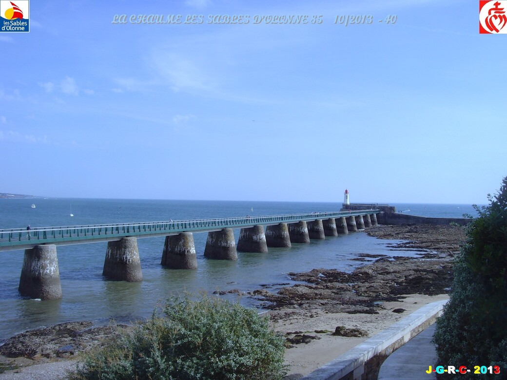 VACANCES 2013 LA CHAUME SABLES D'OLONNE SEPT OCT/2013  27/12/2013 