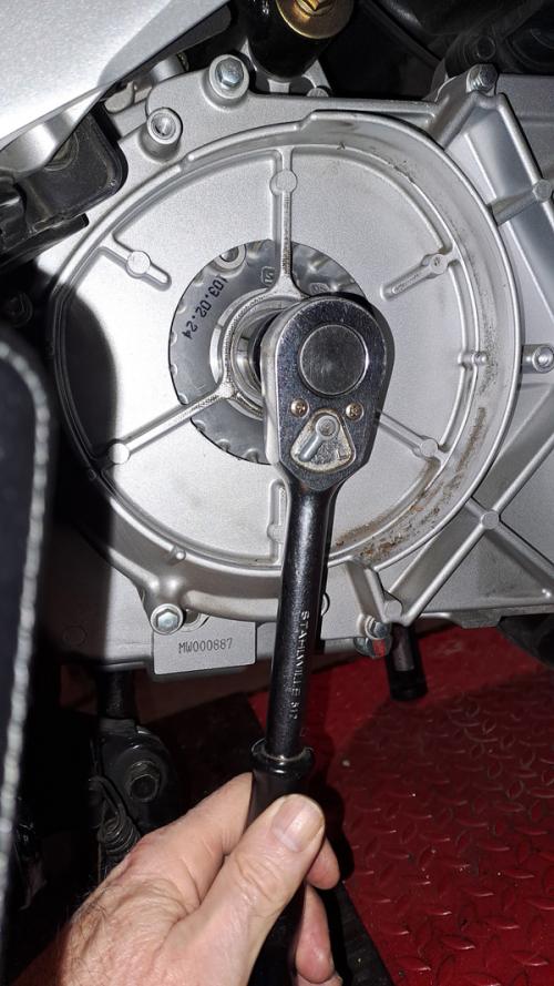 Réglage soupapes Maxsym 600i