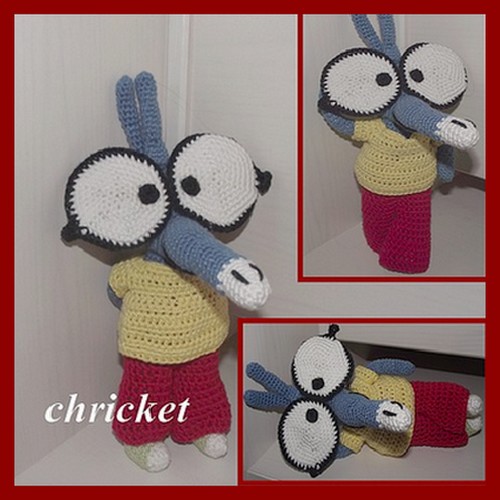 Serial crochetteuse num 172 - les poupées crochetées de Chricket