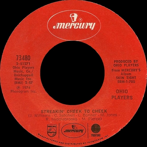 Ohio Players : Album " Skin Tight " Mercury Records SRM-1-705 [ US ]