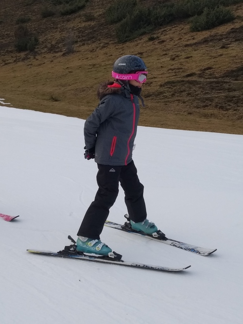 3ème cours de ski, suite des photos