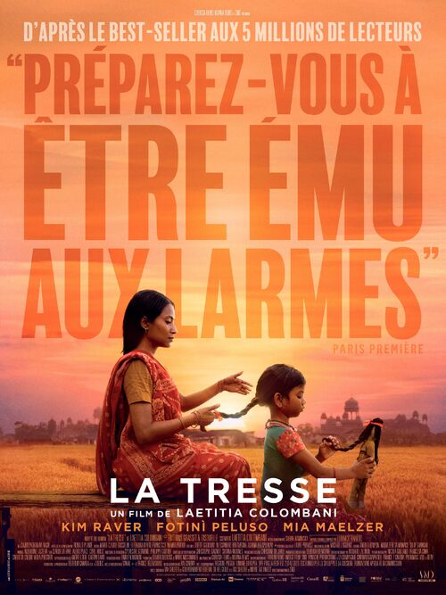 Découvrez l’affiche de La Tresse, d’après le best-seller aux 5 millions de lecteurs, le 29 novembre 2023 au cinéma !