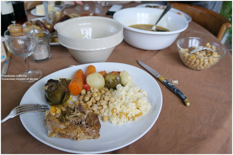 Recette Couscous mouton et Poulet 