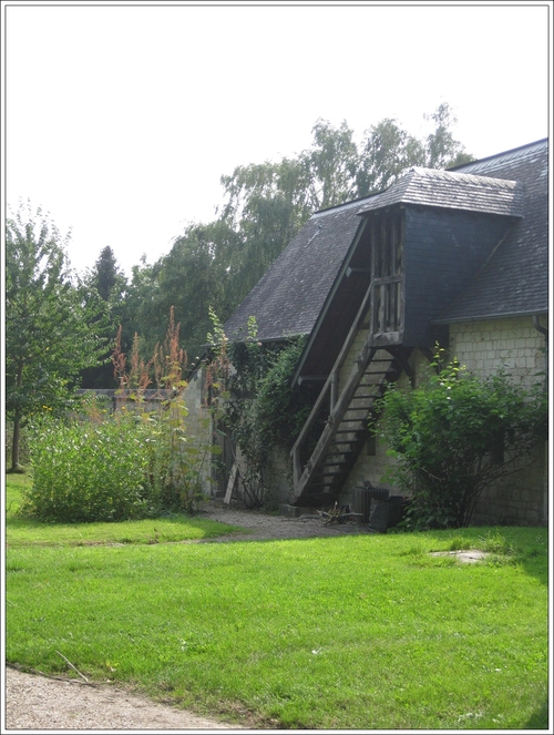 A l'abbaye de Jumièges