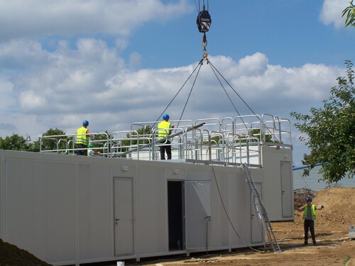 Installation des salles de classe provisoire : les bâtiments modulaires