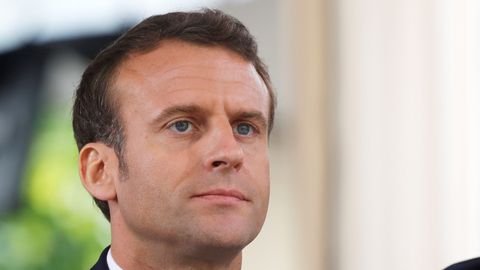 Le président Emmanuel Macron, le 10 mai 2019 à Paris