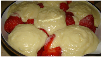 COBBLER AUX FRAISES