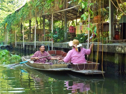 Marché flottant