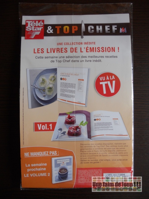 Collection livres Top chef 2012 - Télé Star - Avril 2012