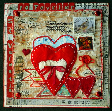 Mail art ST VALENTIN