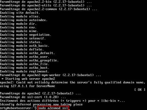 Sécuriser Apache2 avec SSL