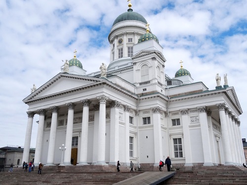 La cathédrale luthérienne Zaint Nicolas à Helsinki en Finlande (photos)