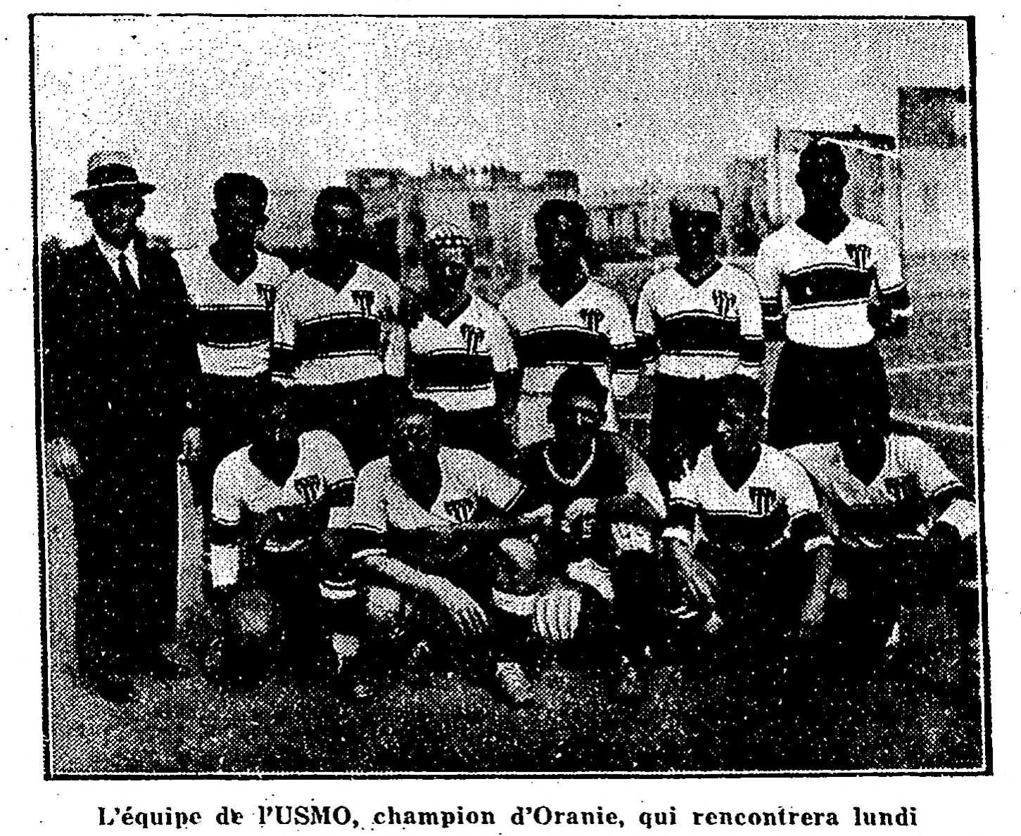 USMO Champion d'Oranie 1933