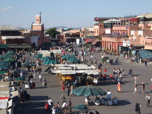 La grande place de Marrakech