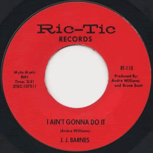 J.J. Barnes : I Ain't Gonna Do It