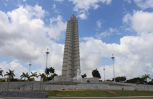 Cuba-La Havane(1) Place de la Révolution-monument José Ma