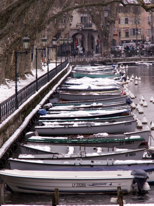 Annecy - lac gelé 