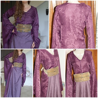 Robe violette Sansa