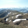 Du pic d'Escurets (1440 m), les pics du Moulle de Jaut, de Gabizos et de Ger