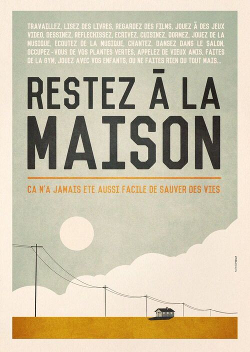 RESTEZ A LA MAISON - Let's translate