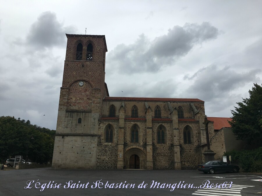 Manglieu et son église Saint-Sébastien en ce mois de sept 2019