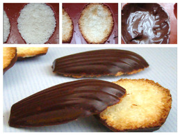 CHOCO COCO EN FORME DE MADELEINE