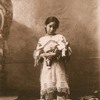 Katie Roubideaux. A Sičháŋǧu Oyáte (Brule Sioux) girl. 1898. Rosebud Indian Reservation, South