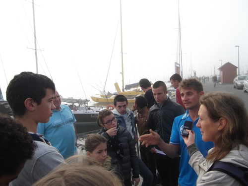 Interview de Thibaut et visite de son bateau