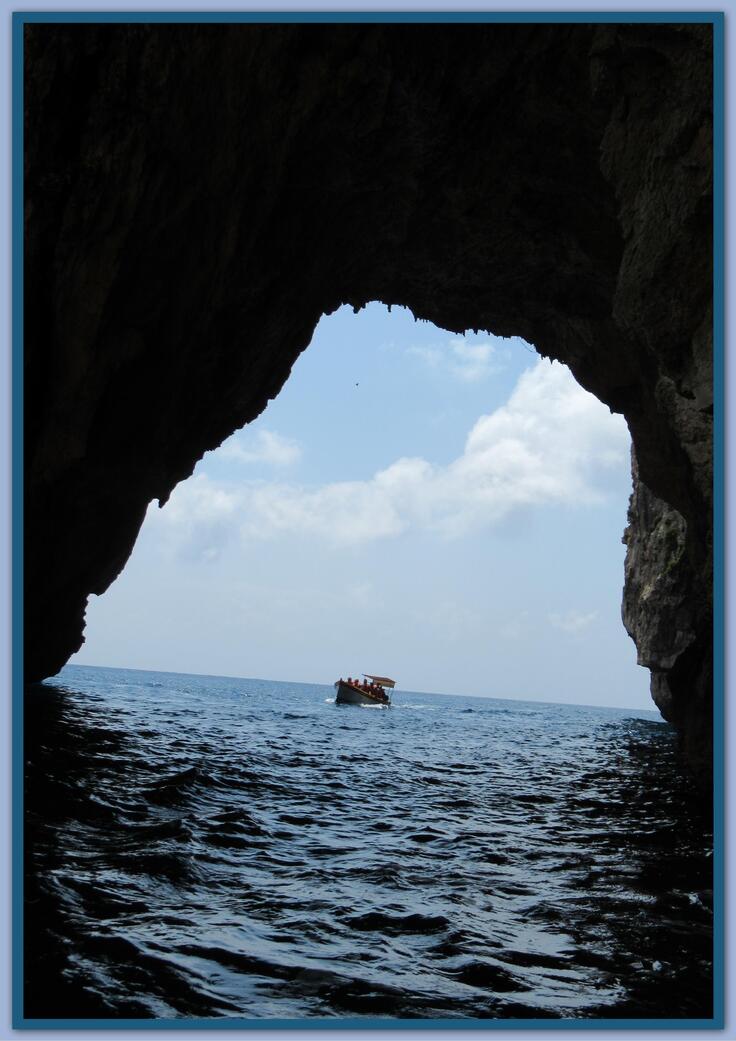 Séjour à Malte - La Grotte bleue 