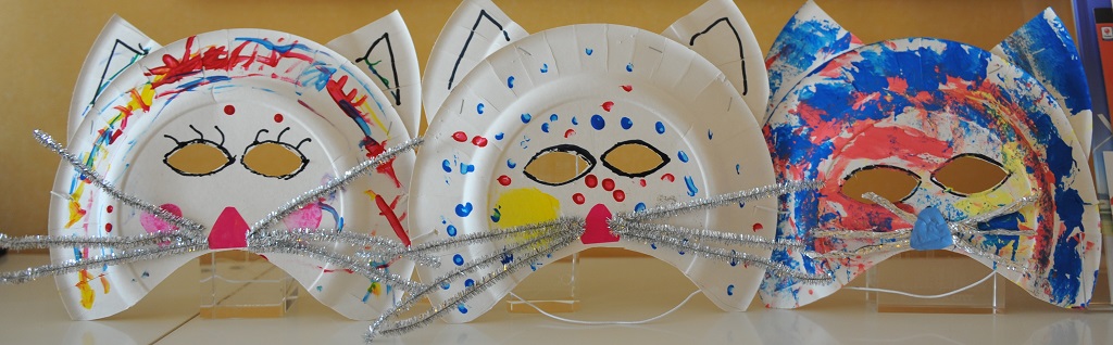 Masques "chat" de carnaval - Les Pious de Chatou (Assistante Maternelle  Chatou