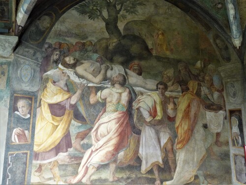 Autour du cloître de Zanta Maria Novella à Florence (photos)