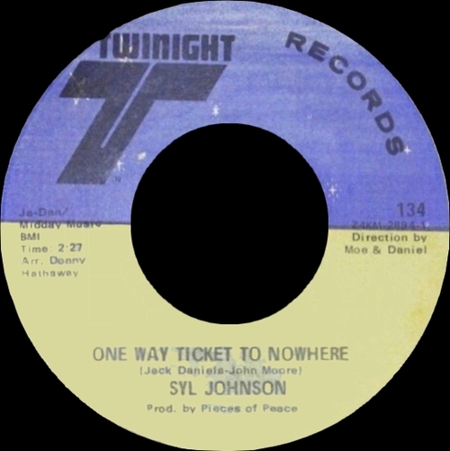 Syl Johnson : Album " Is It Because I'm Black " Twinight Records LPS 1002 [US]