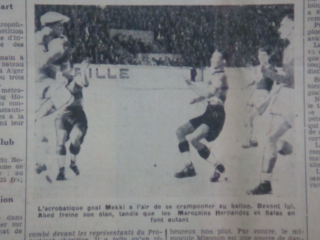 1.3.1936 coupe afn olympique marocaine elimine le mca 1-0