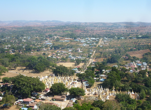 vue sur la vallée de Pindaya