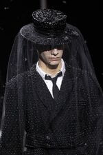 mode fashion face veil mens 