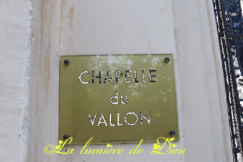 Notre-Dame de Laghet, la chapelle du Vallon